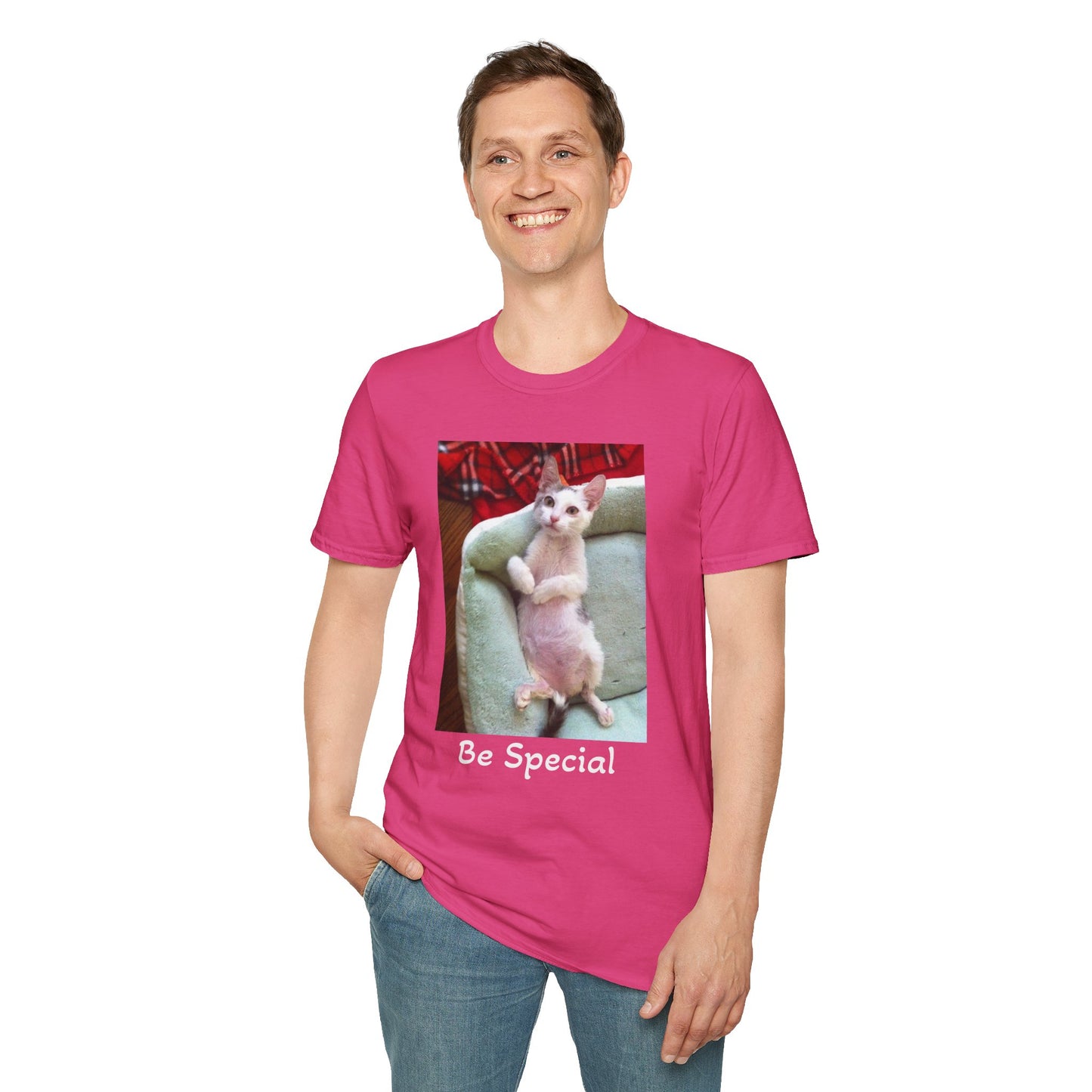 The Original "Be Special" Tito-T | Cat Lover Unisex T-Shirt | Cute Gift, Casual Wear