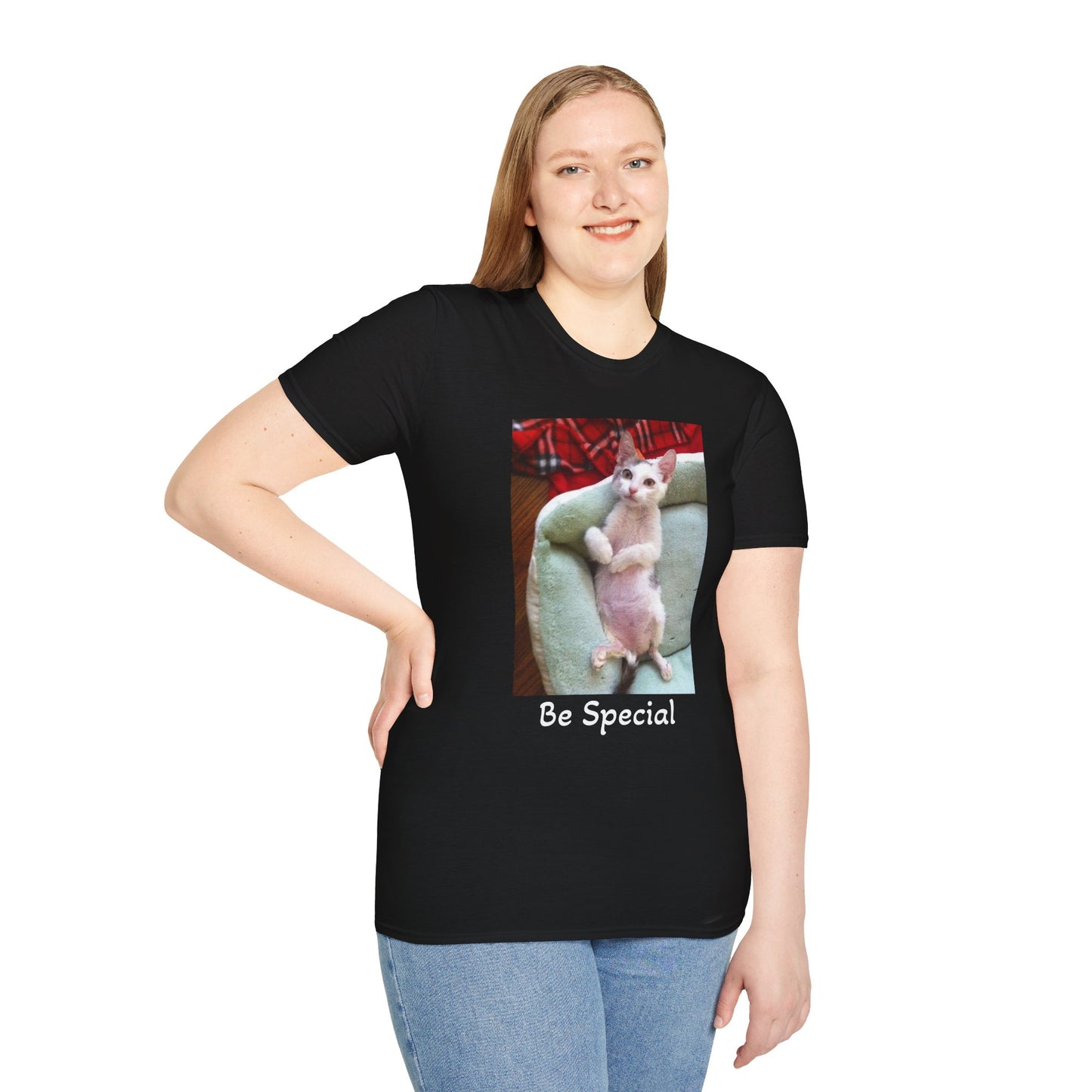 The Original "Be Special" Tito-T | Cat Lover Unisex T-Shirt | Cute Gift, Casual Wear