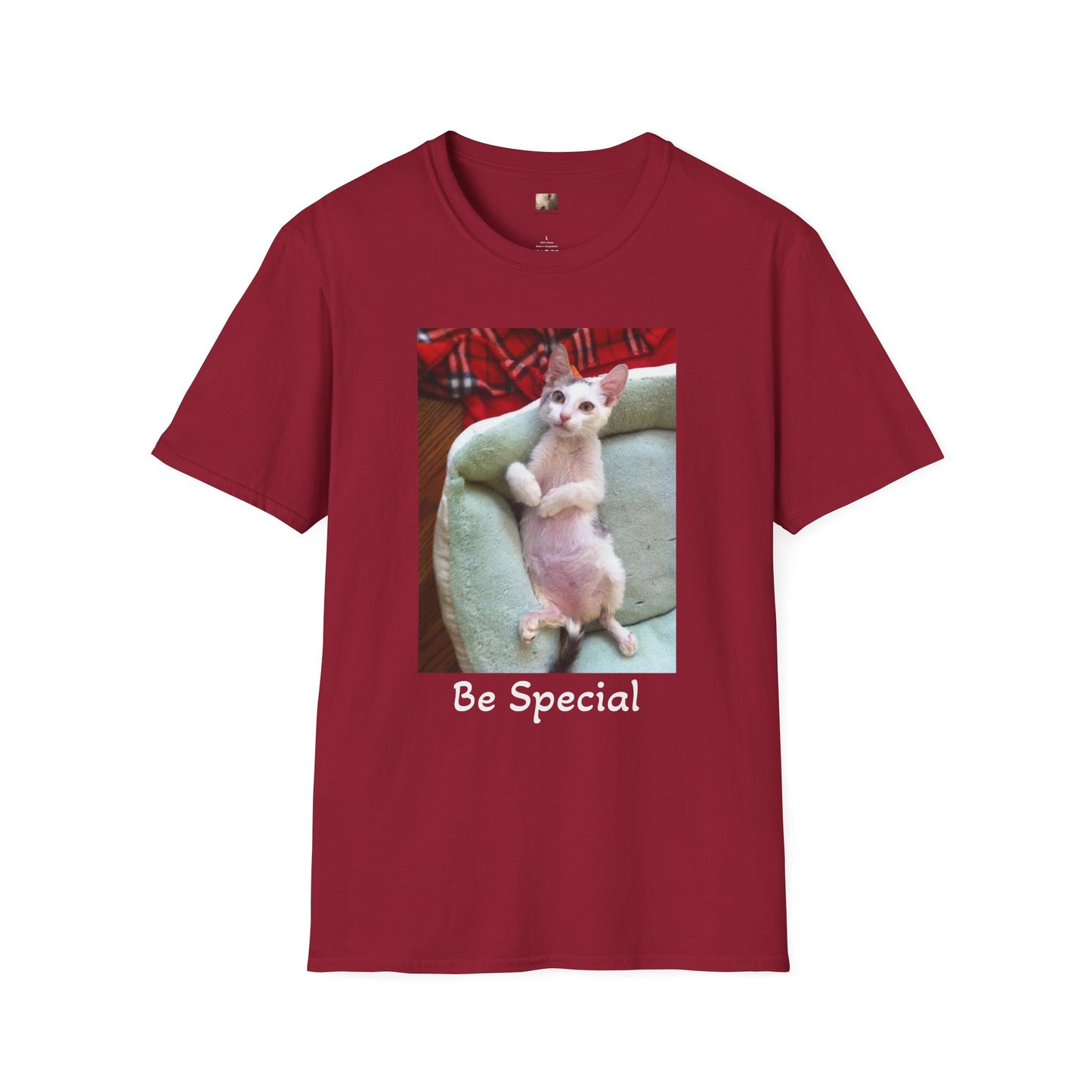 The Original "Be Special" Tito-T | Cat Lover Unisex T-Shirt | Cute Gift, Casual Wear