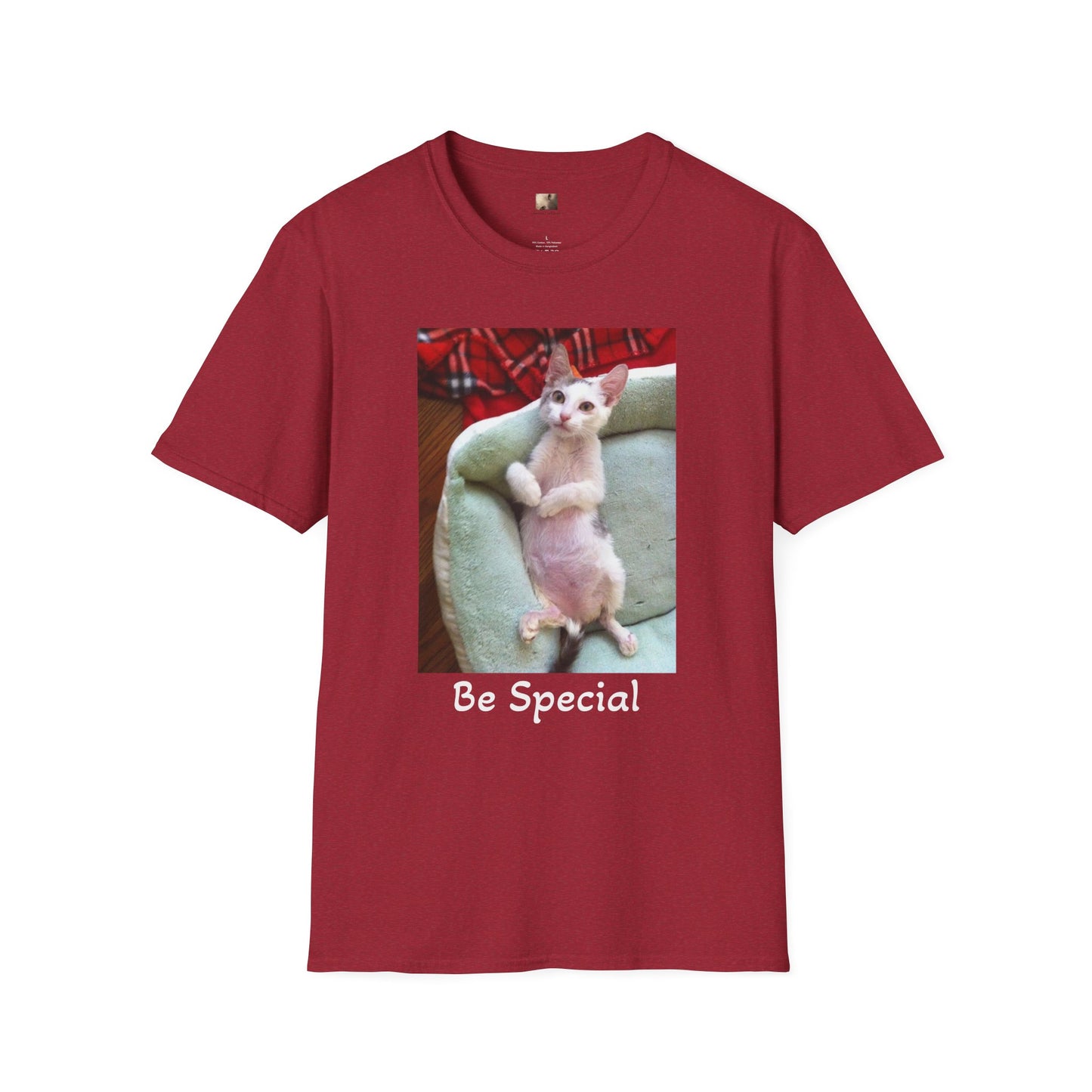 The Original "Be Special" Tito-T | Cat Lover Unisex T-Shirt | Cute Gift, Casual Wear