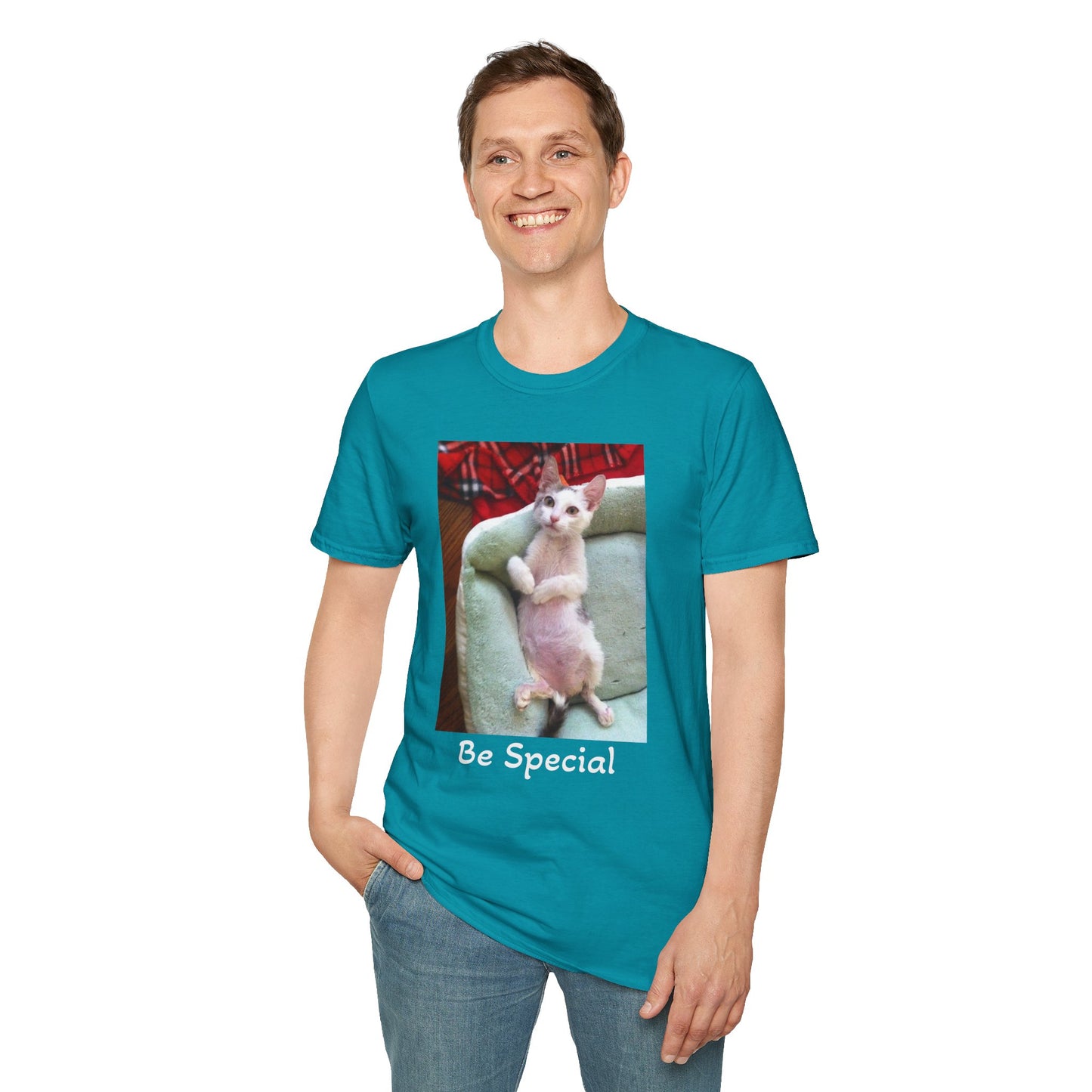 The Original "Be Special" Tito-T | Cat Lover Unisex T-Shirt | Cute Gift, Casual Wear