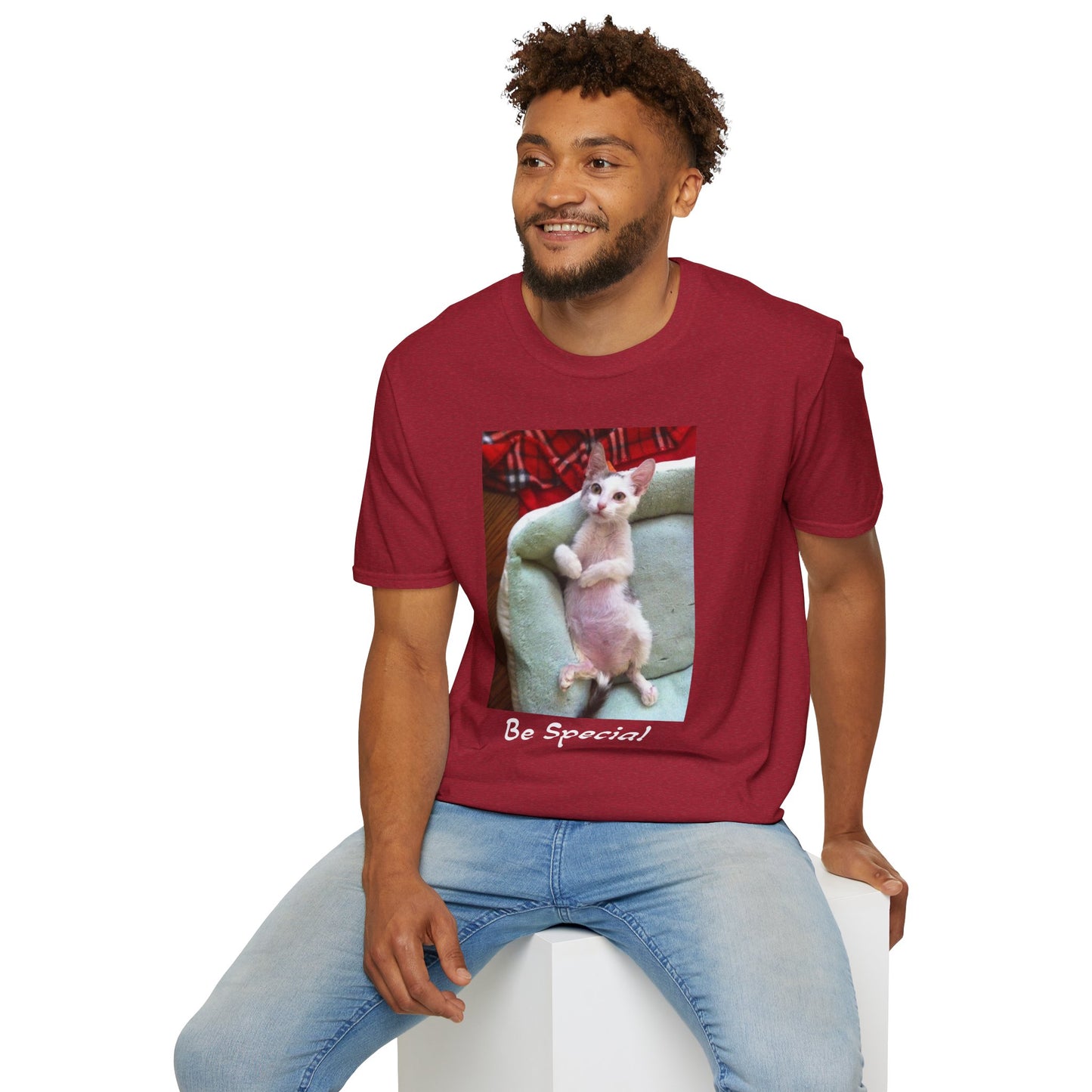The Original "Be Special" Tito-T | Cat Lover Unisex T-Shirt | Cute Gift, Casual Wear
