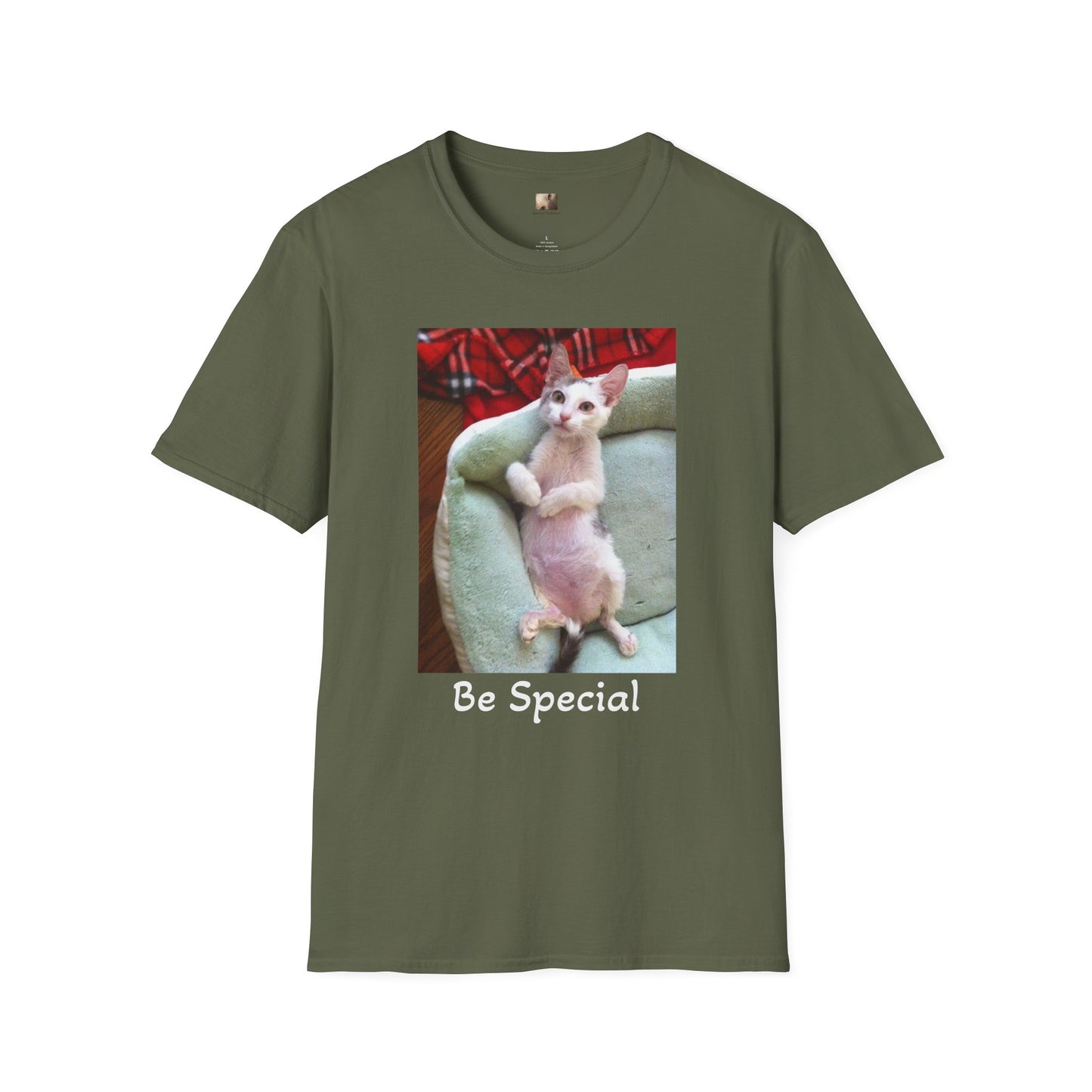 The Original "Be Special" Tito-T | Cat Lover Unisex T-Shirt | Cute Gift, Casual Wear