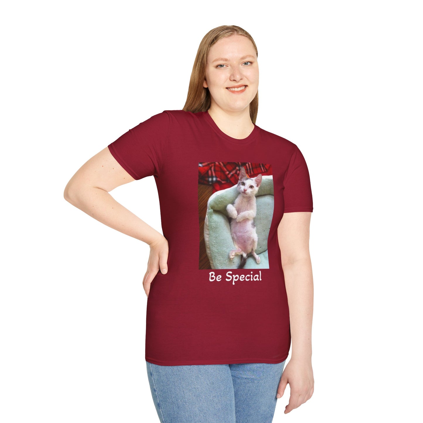 The Original "Be Special" Tito-T | Cat Lover Unisex T-Shirt | Cute Gift, Casual Wear