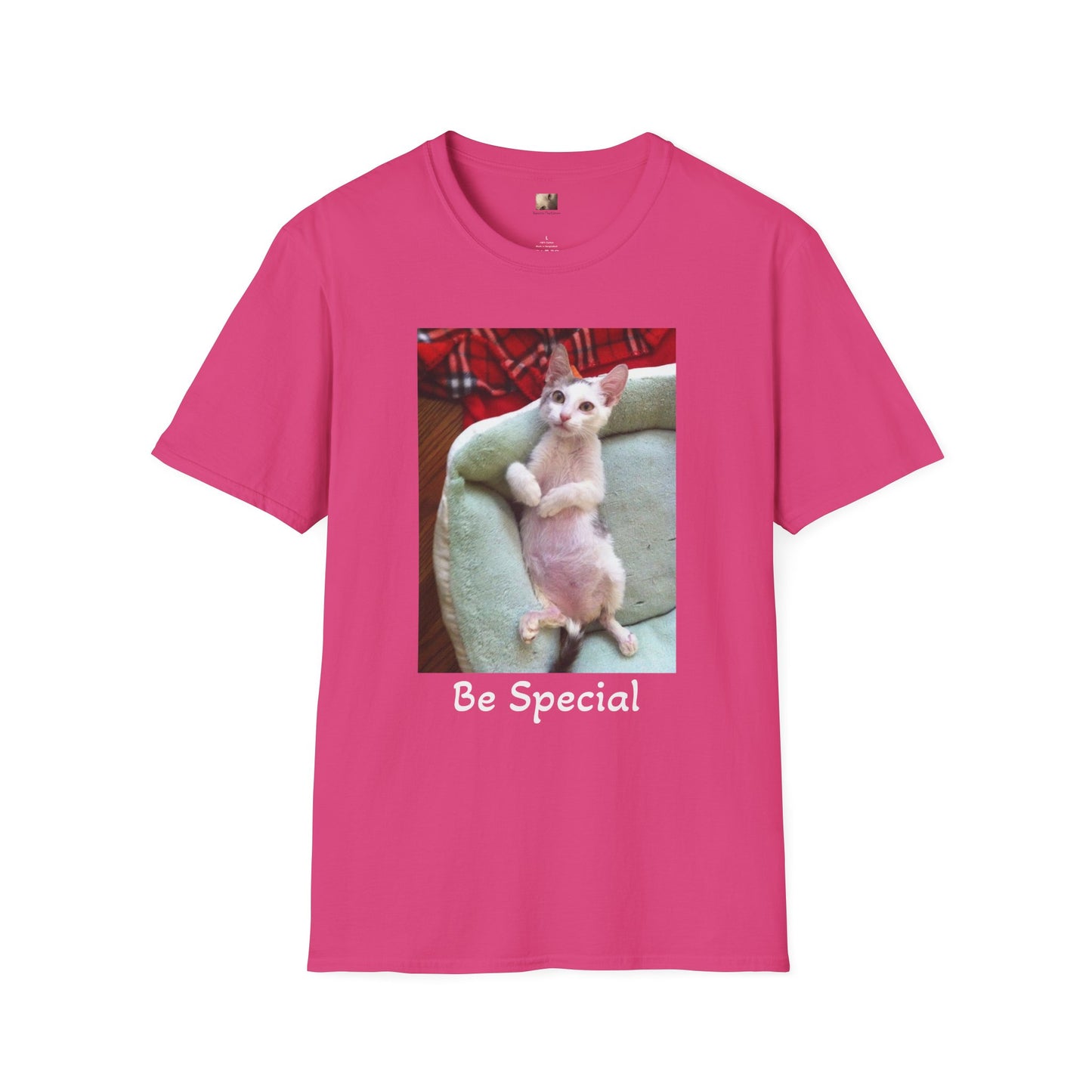 The Original "Be Special" Tito-T | Cat Lover Unisex T-Shirt | Cute Gift, Casual Wear