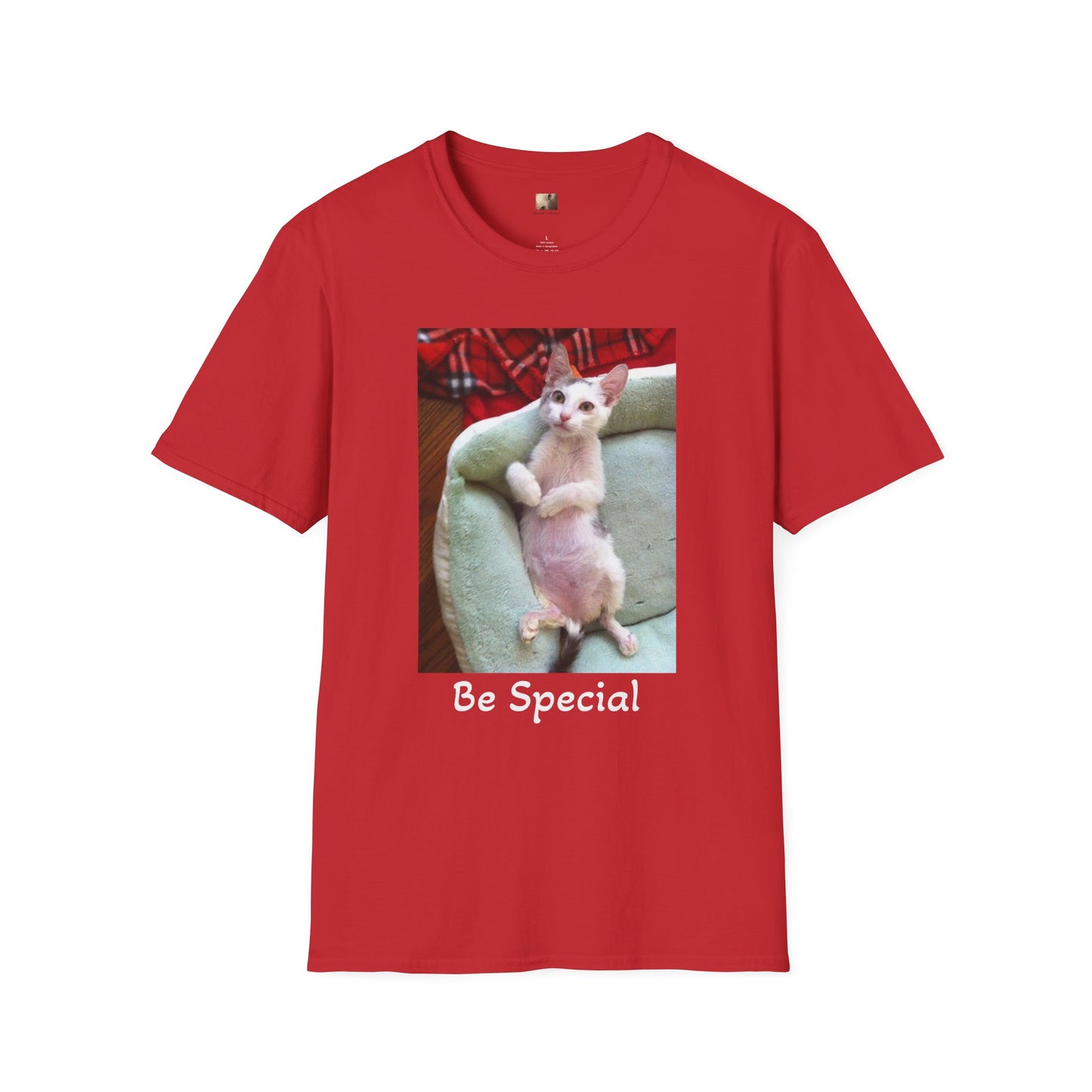 The Original "Be Special" Tito-T | Cat Lover Unisex T-Shirt | Cute Gift, Casual Wear