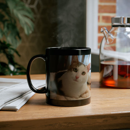 Santito Cat Mug, Coffee Cup, Gift for Cat Lovers, Cute Cat Lover Mug