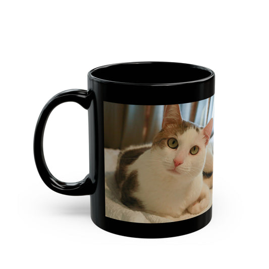 Santito Cat Mug, Coffee Cup, Gift for Cat Lovers, Cute Cat Lover Mug