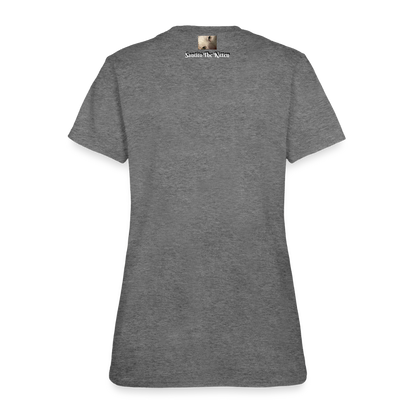 "Breathe Scream Sing Dance" Women's Cut T-Shirt - graphite heather