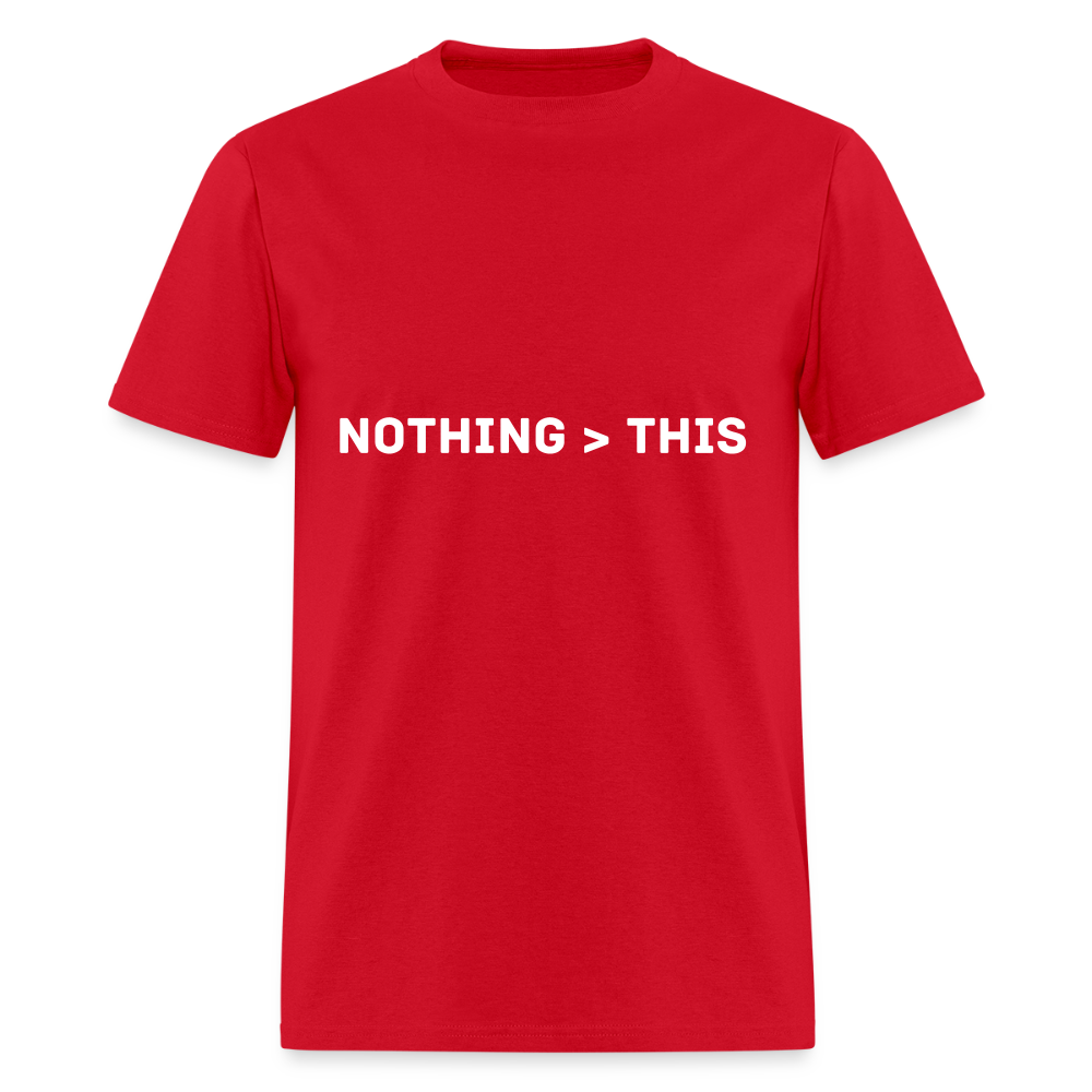 "More Than This" Roxy Music  metaphoric Unisex T-Shirt - red