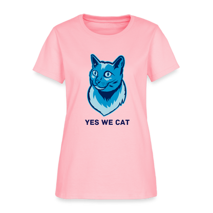 Yes We Cat Women's Tito-T - pink