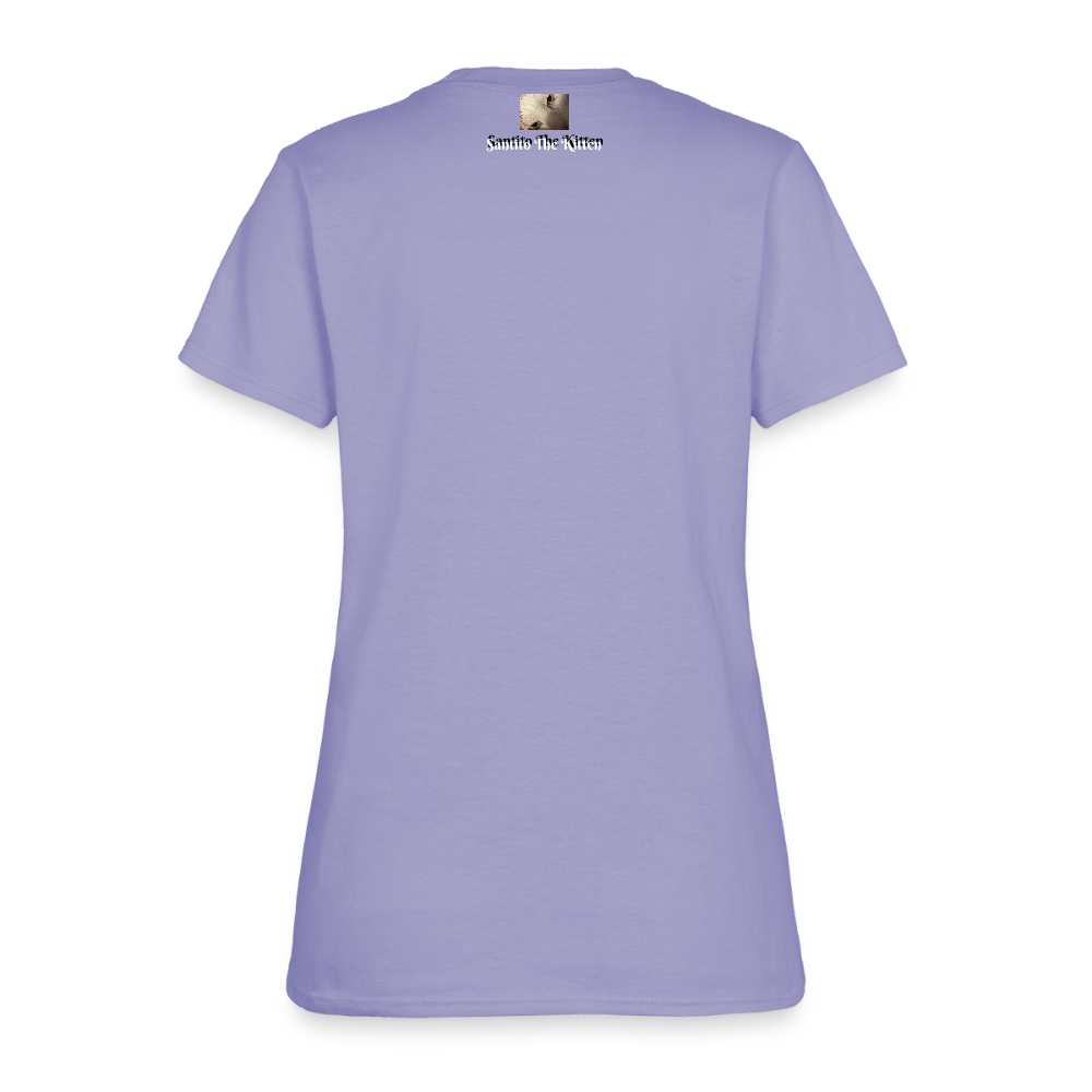 "Breathe Scream Sing Dance" Women's Cut T-Shirt - lavender
