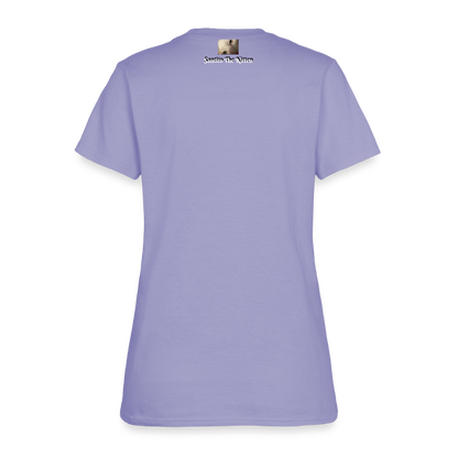 "Breathe Scream Sing Dance" Women's Cut T-Shirt - lavender