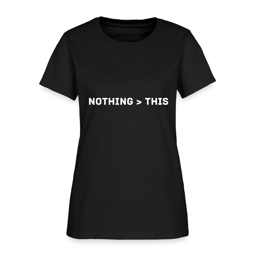 "More Than This" Roxy Music metaphoric women's T-Shirt - black