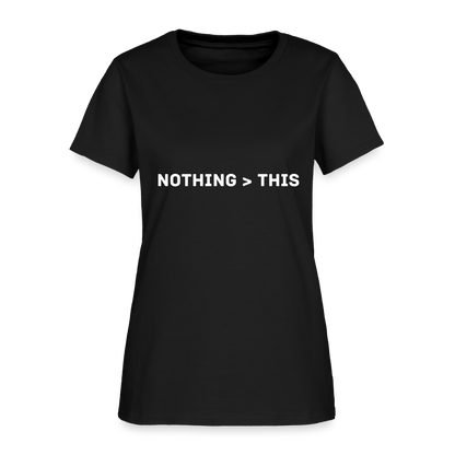 "More Than This" Roxy Music metaphoric women's T-Shirt - black