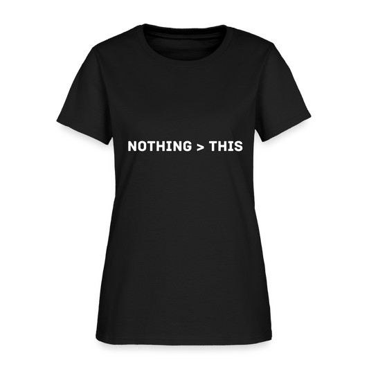 "More Than This" Roxy Music metaphoric women's T-Shirt - black