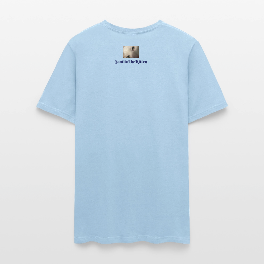 "Yes We Cat" Unisex Tito-T | GILDAN 5000 - powder blue