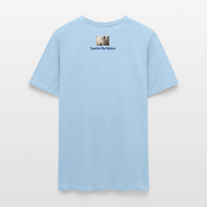 "Yes We Cat" Unisex Tito-T | GILDAN 5000 - powder blue