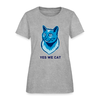 Yes We Cat Women's Tito-T - heather gray