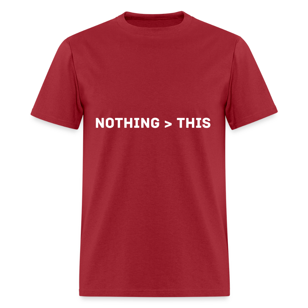 "More Than This" Roxy Music  metaphoric Unisex T-Shirt - dark red