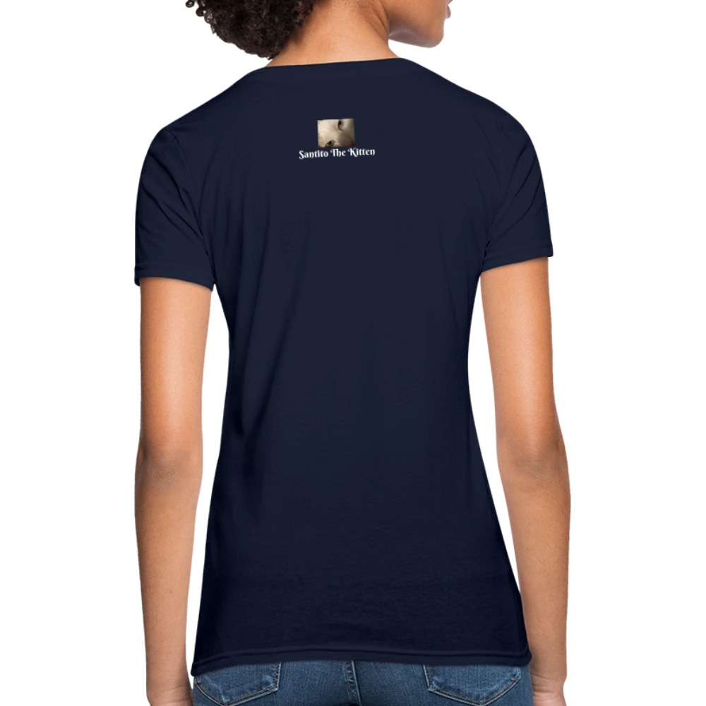"I'm Kinda OK With That" Women's T-Shirt - navy
