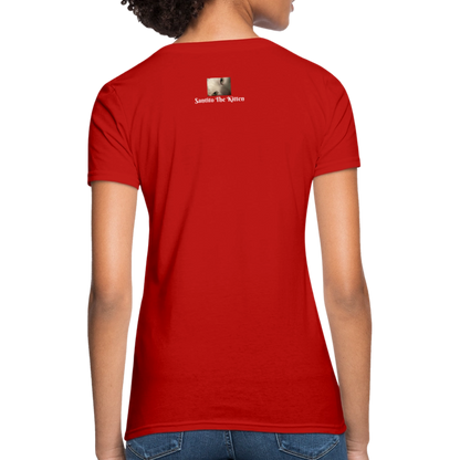 "I'm Kinda OK With That" Women's T-Shirt - red
