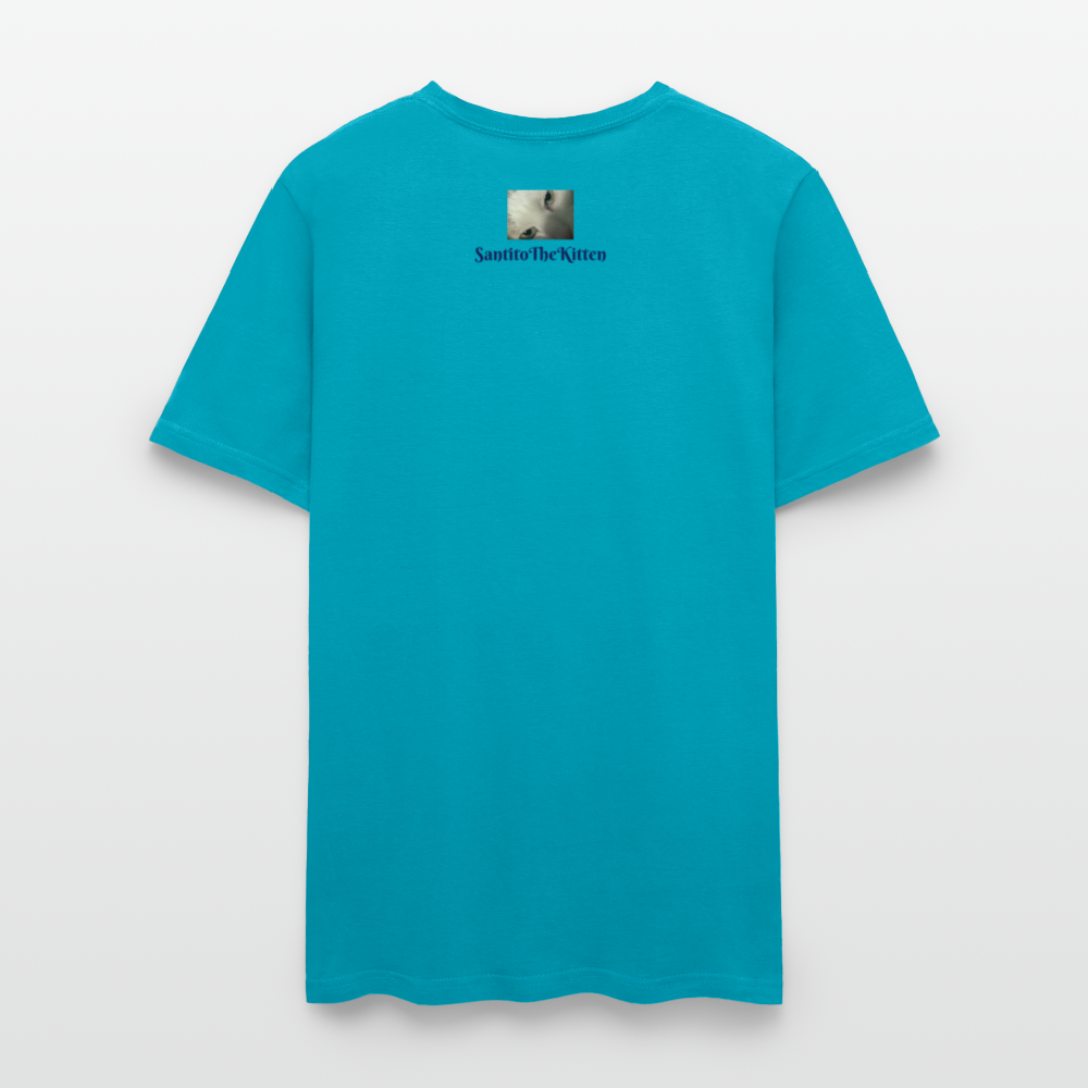 "Yes We Cat" Unisex Tito-T | GILDAN 5000 - turquoise