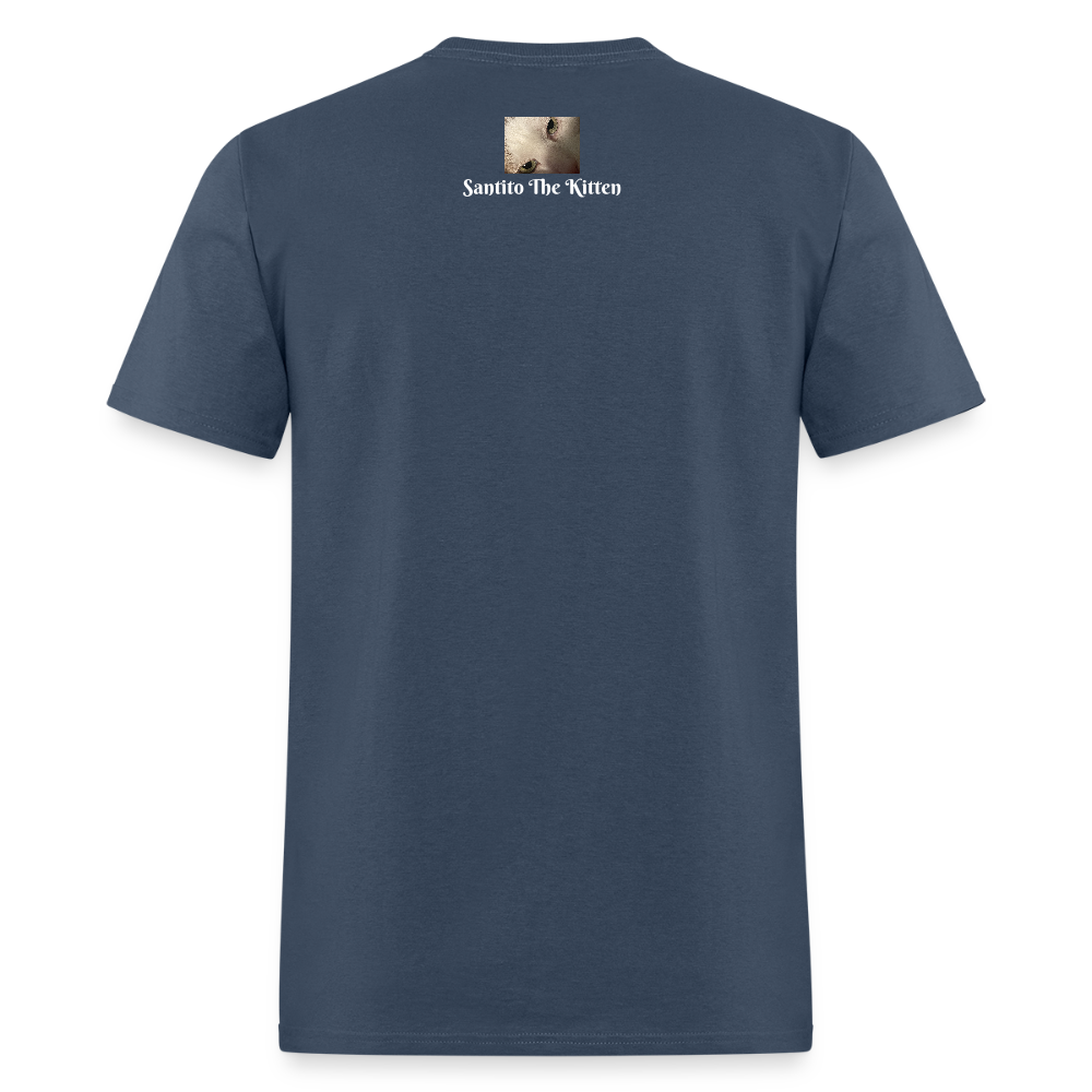 "I'm Kinda OK With That" Unisex T-Shirt | GILDAN 5000 -  blue dusk