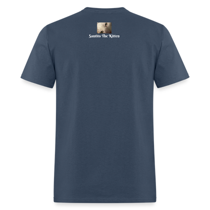 "I'm Kinda OK With That" Unisex T-Shirt | GILDAN 5000 -  blue dusk