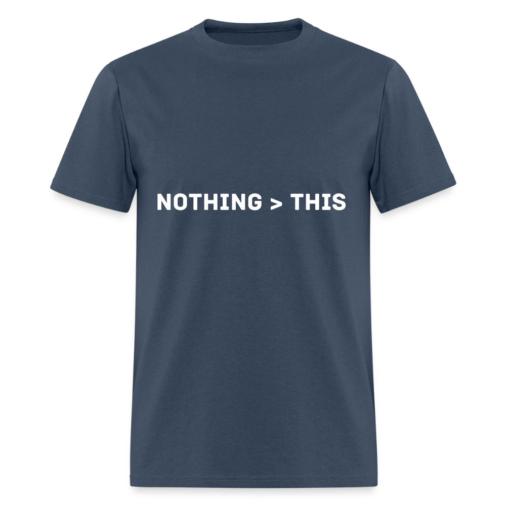 "More Than This" Roxy Music  metaphoric Unisex T-Shirt -  blue dusk