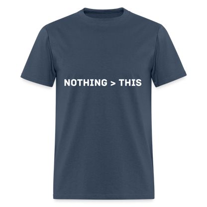 "More Than This" Roxy Music  metaphoric Unisex T-Shirt -  blue dusk