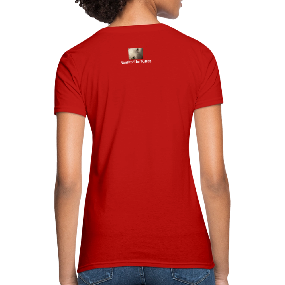 "I'm Kinda OK With That" Women's T-Shirt - red