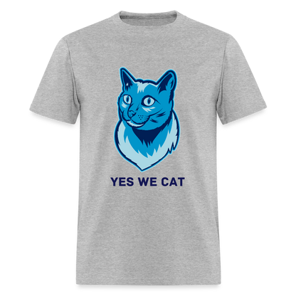 "Yes We Cat" Unisex Tito-T | GILDAN 5000 - heather gray