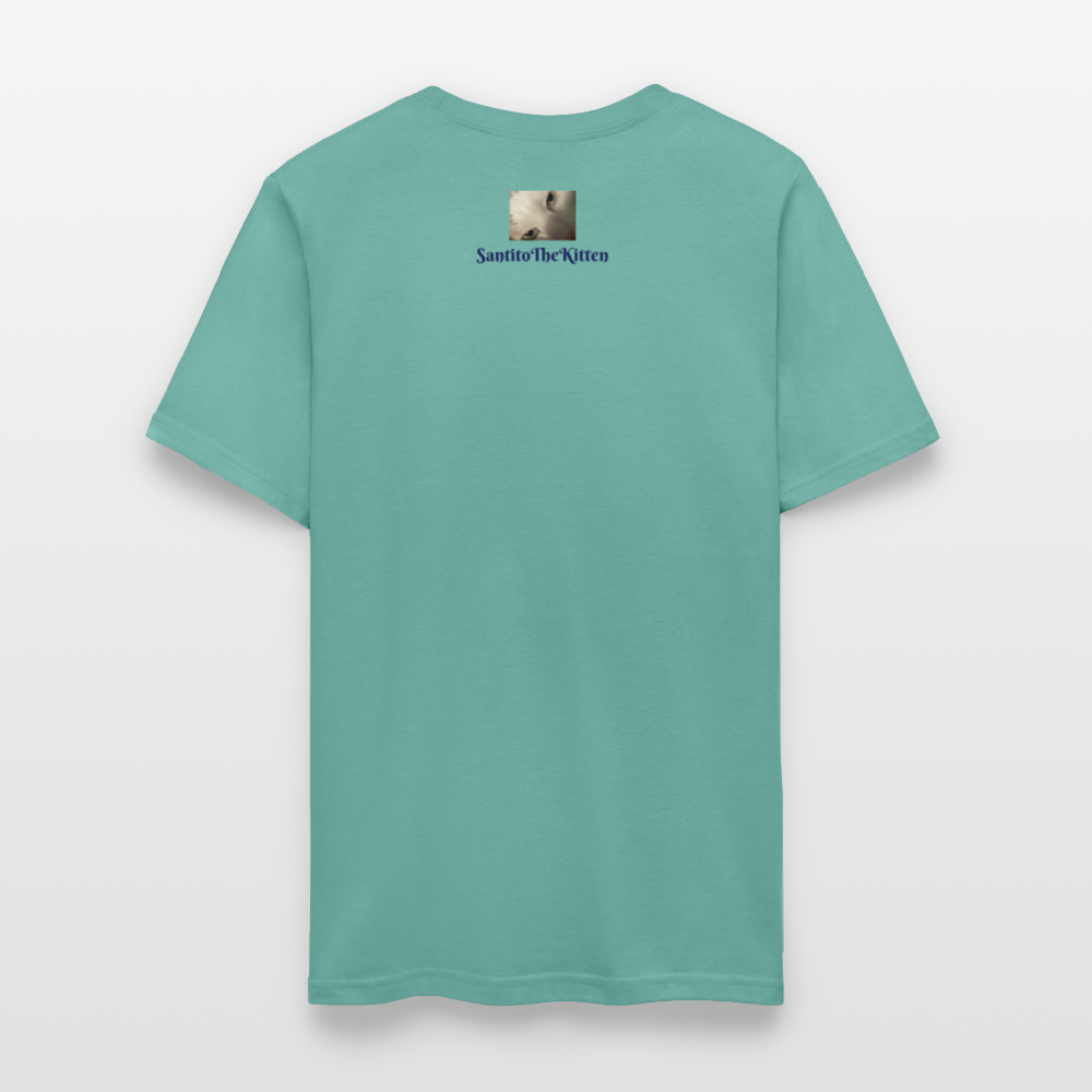 "Yes We Cat" Unisex Tito-T | GILDAN 5000 - aquatic