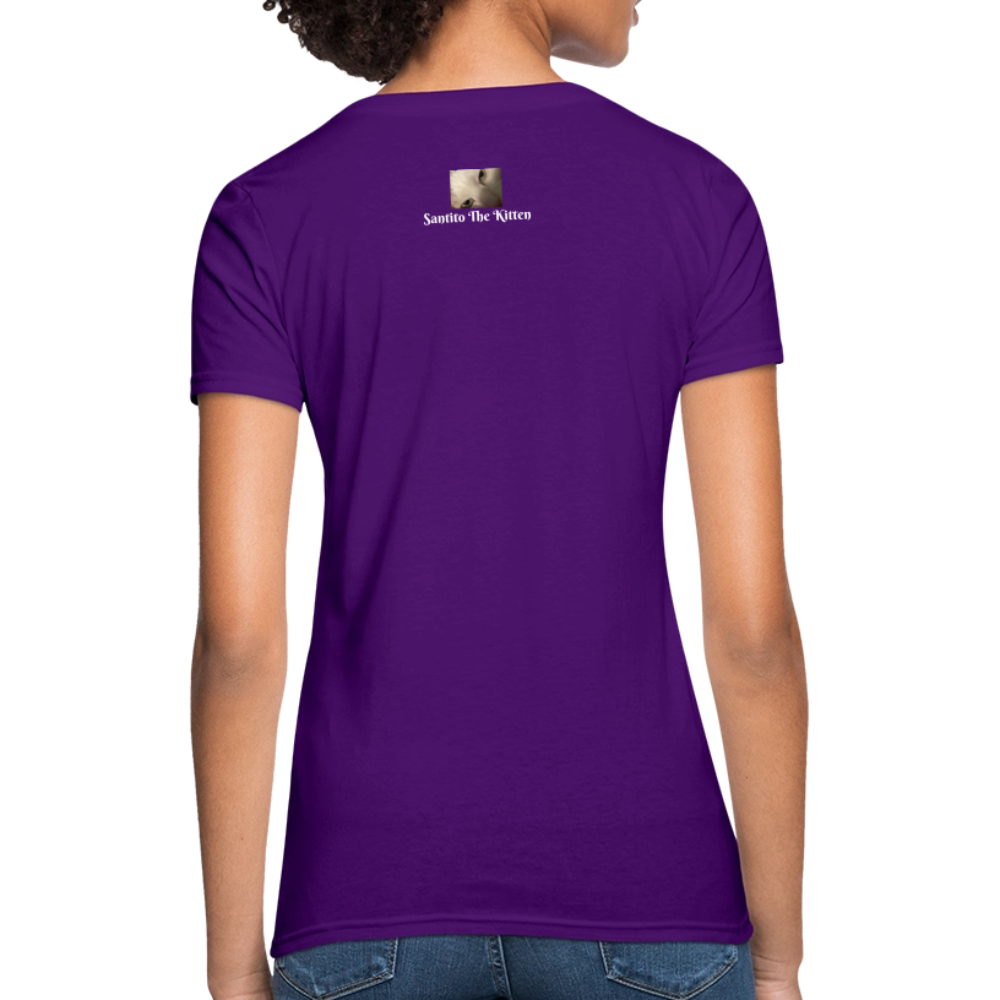 "I'm Kinda OK With That" Women's T-Shirt - purple