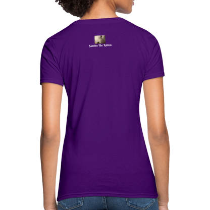 "I'm Kinda OK With That" Women's T-Shirt - purple