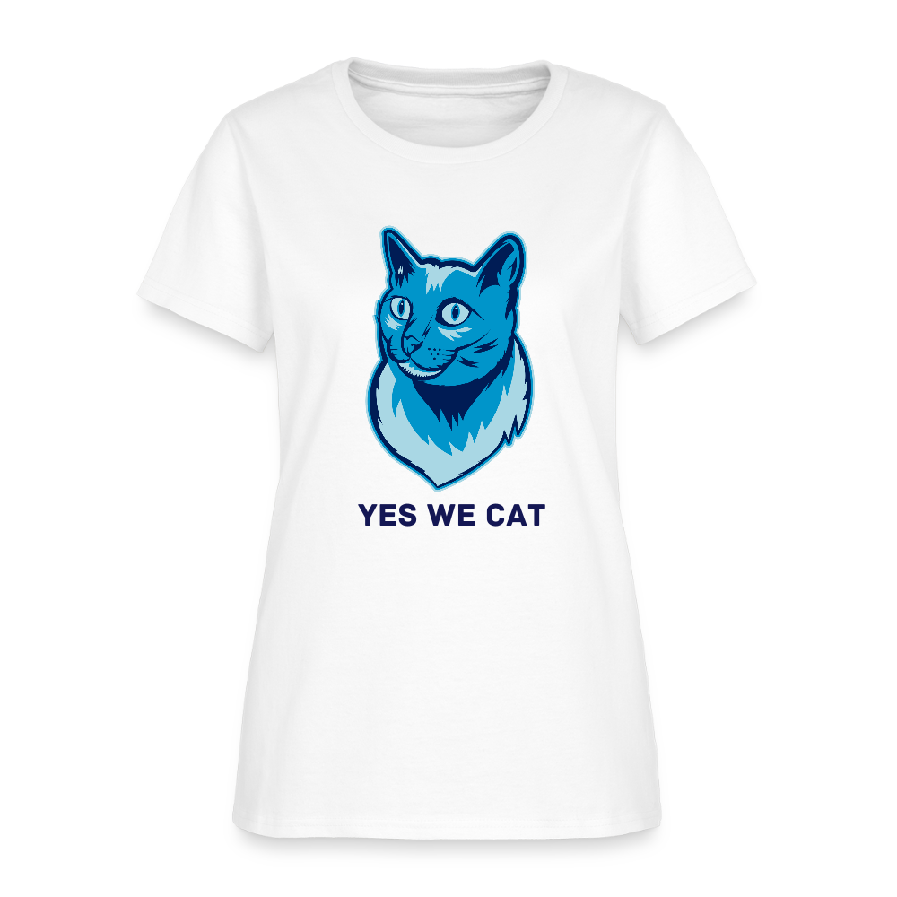Yes We Cat Women's Tito-T - white