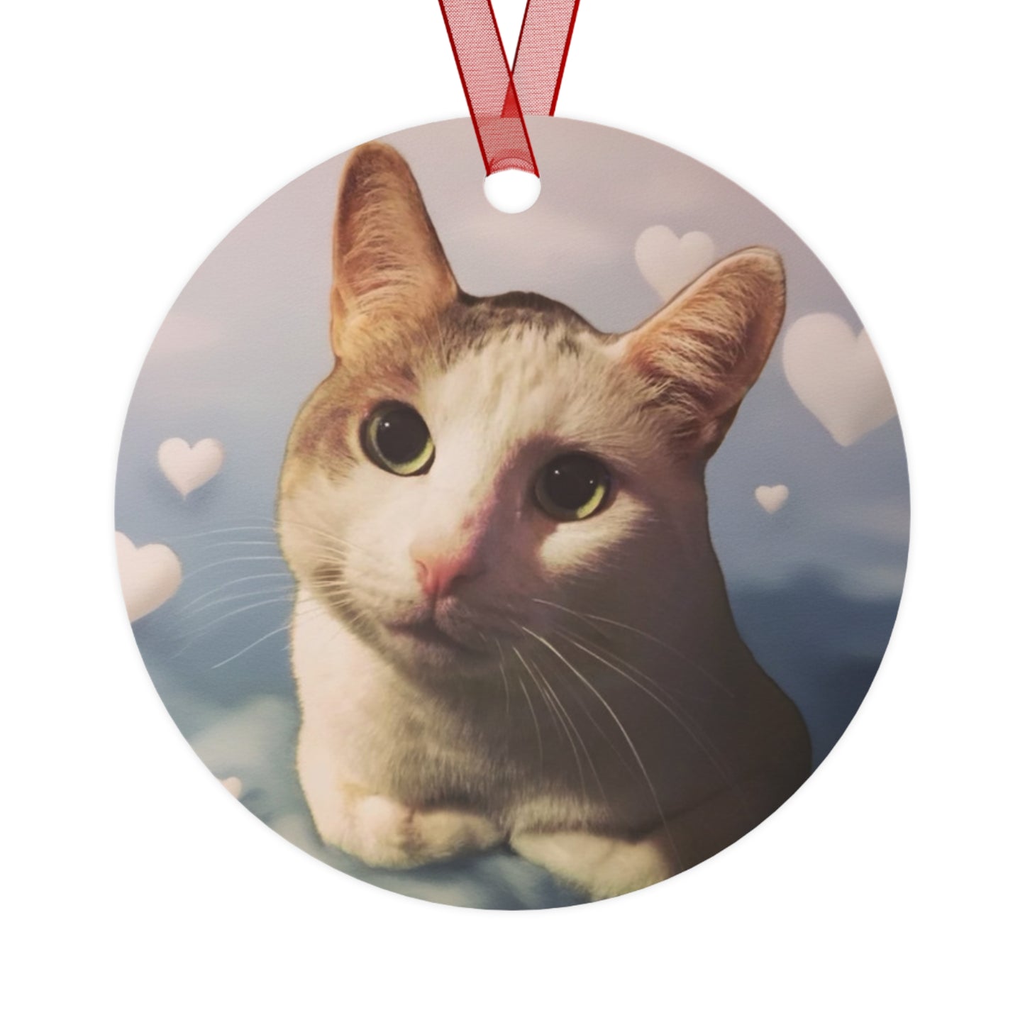 Santito "The Cute Is Eternal" Metal Ornament