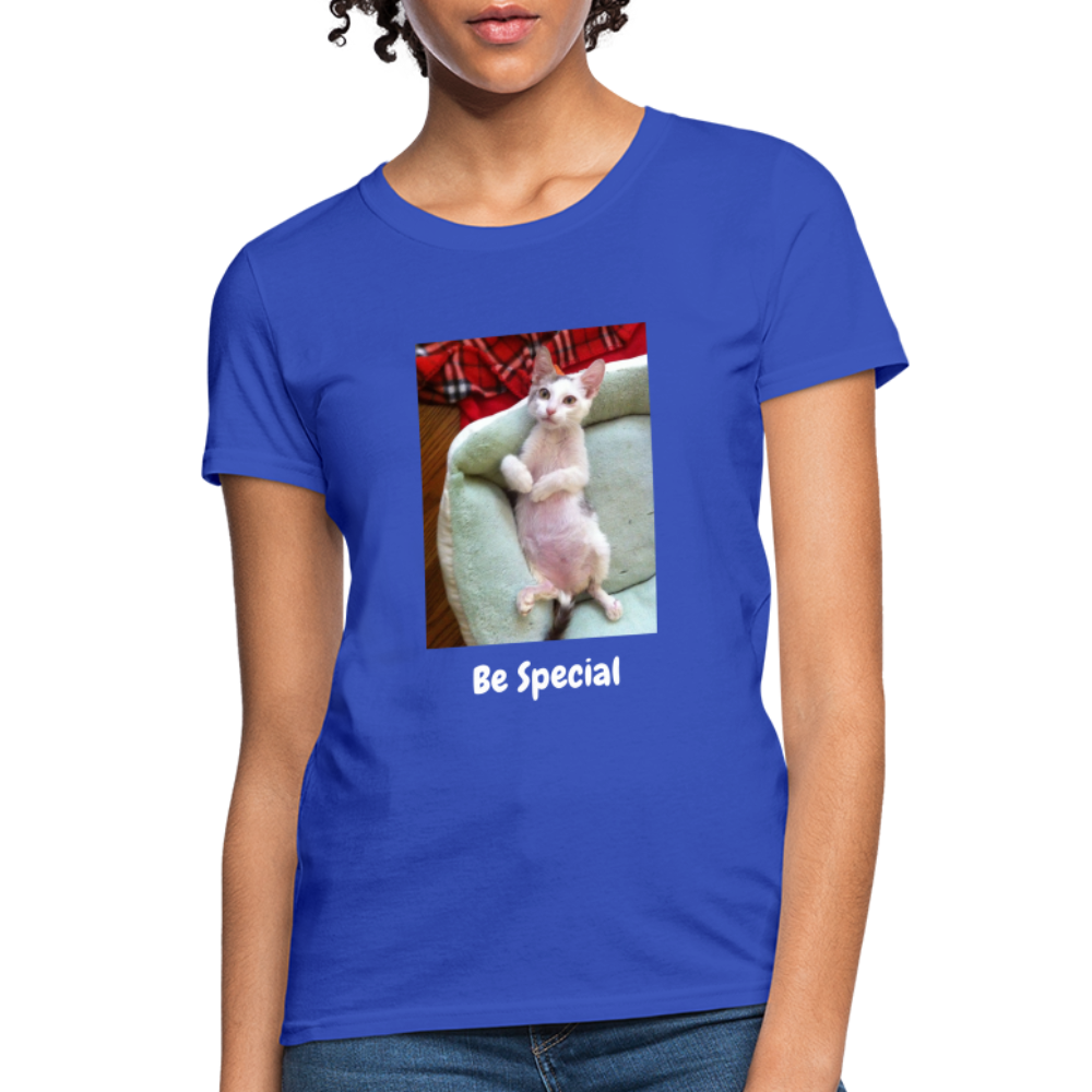 The ORIGINAL "Be Special" Women's Tito T - royal blue
