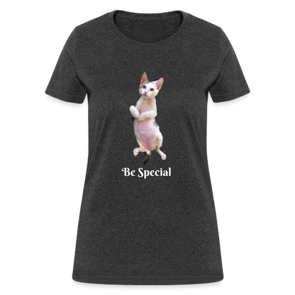 The New Improved "Be Special" Tito-T - heather black