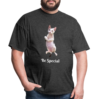 The New Improved "Be Special" Unisex Tito-T - heather black