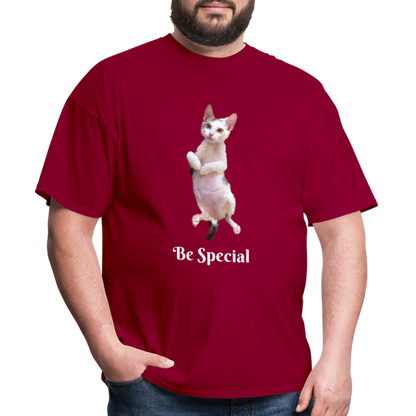 The New Improved "Be Special" Unisex Tito-T - dark red