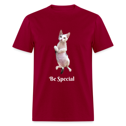 The New Improved "Be Special" Unisex Tito-T - dark red