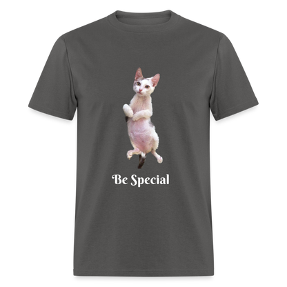 The New Improved "Be Special" Unisex Tito-T - charcoal