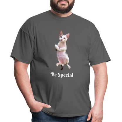 The New Improved "Be Special" Unisex Tito-T - charcoal