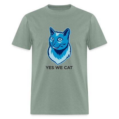 "Yes We Cat" Unisex Tito T - sage