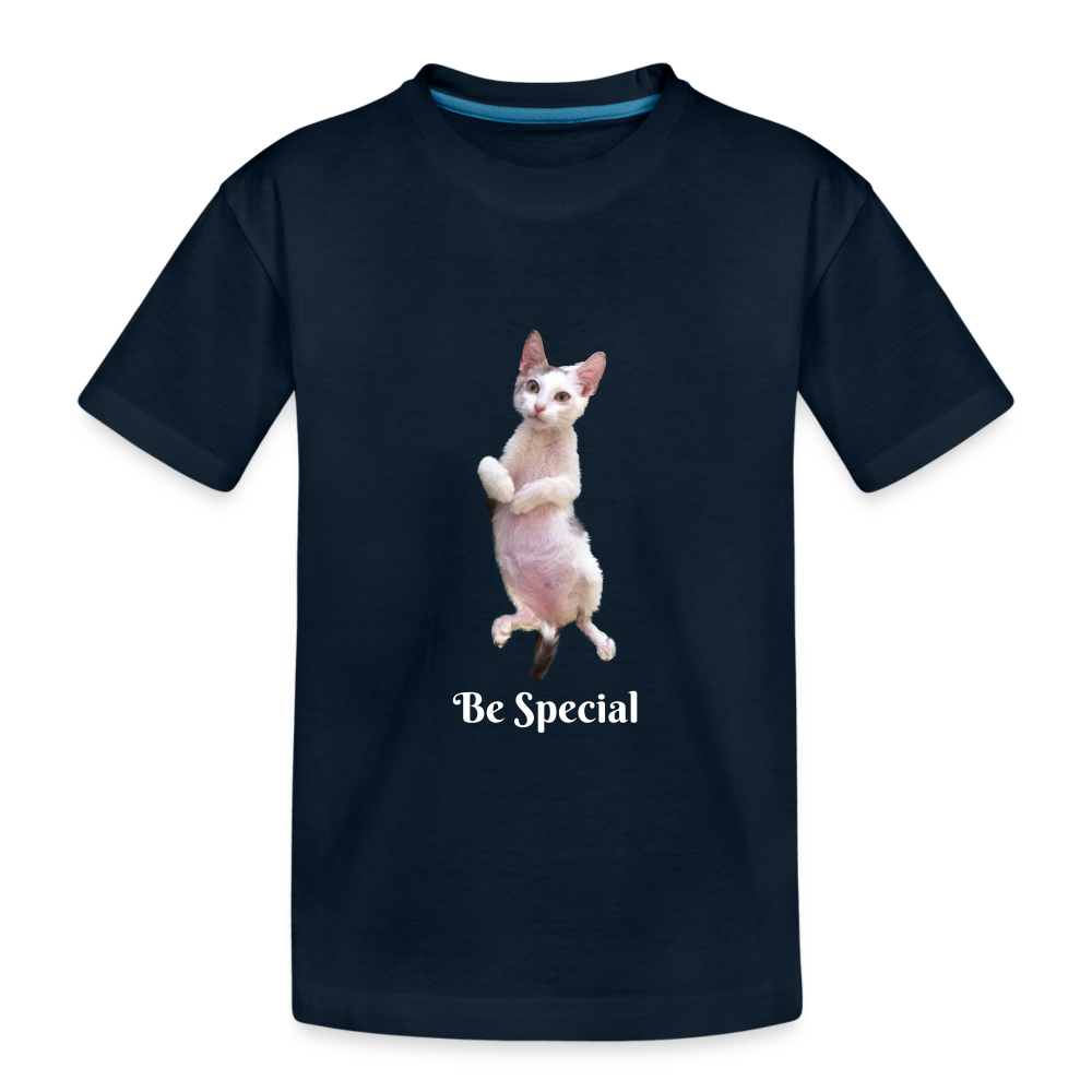The New & Improved "Be Special" Toddler T - deep navy