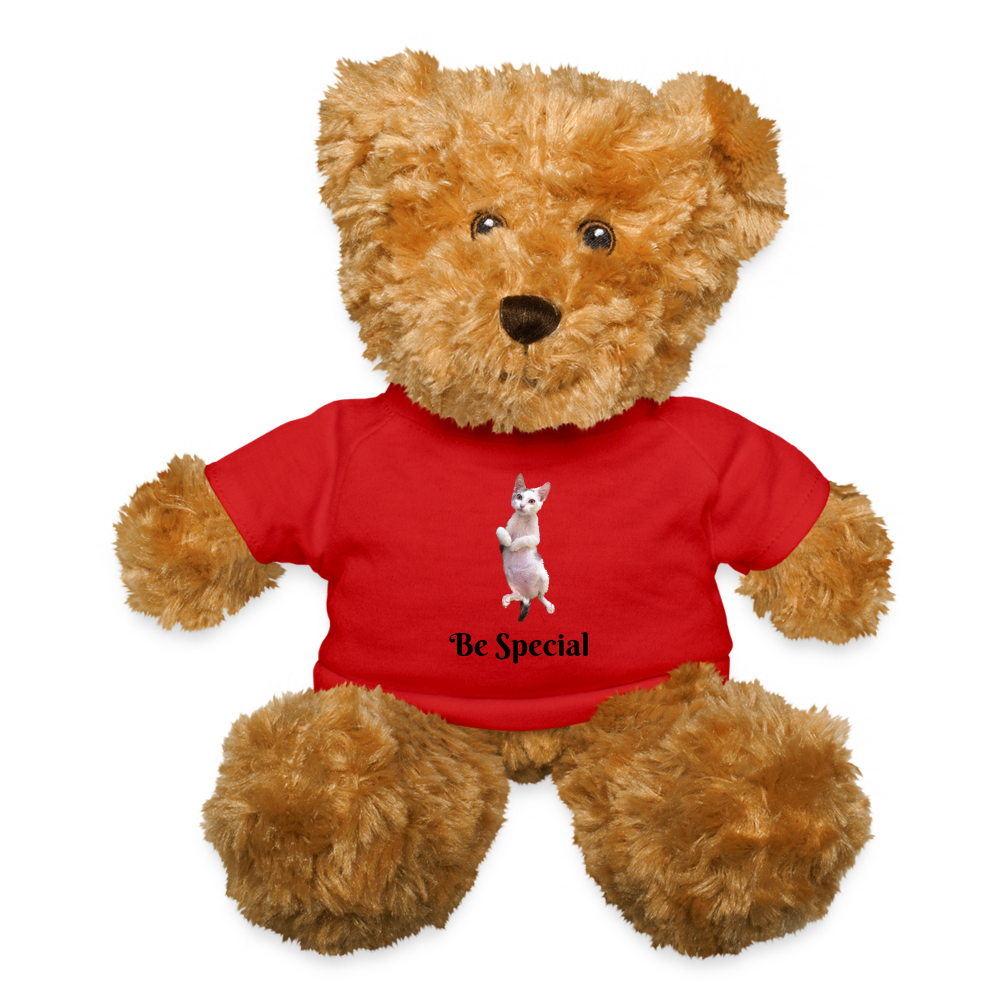 "Be Special" Tito Teddy Bear - red