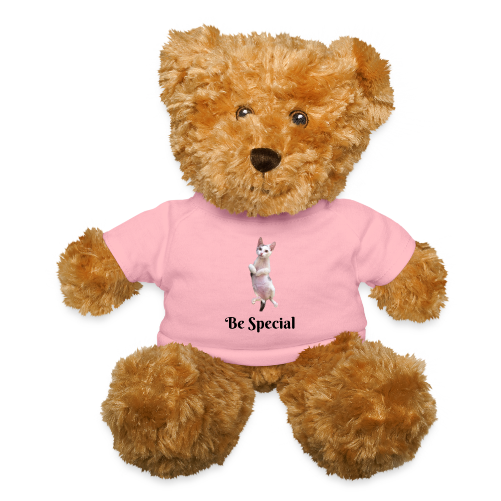 "Be Special" Tito Teddy Bear - petal pink