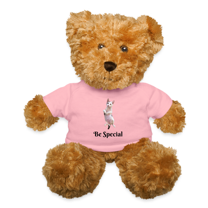 "Be Special" Tito Teddy Bear - petal pink